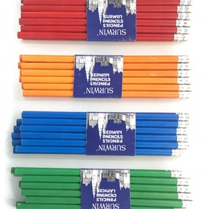 Directo de Fábrica, Precio Bajo, Lápiz de Grafito Negro, Material Escolar Estándar, Lápiz de Madera Natural para Niños, Lápices HB para Niños - Product Image 4