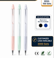 Stylo Gel Effaçable 0,5 mm Encre Bleue Rouge Noire Plastique & Caoutchouc Économique Pour Bureau & École Marque TW Directement de l'Usine de Yiwu