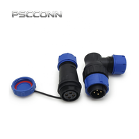 Connecteurs étanches IP68 PSCCONN SP11 SP13 SP17 SP21 SP29, prise et fiche compatibles avec Weipu pour équipement compact