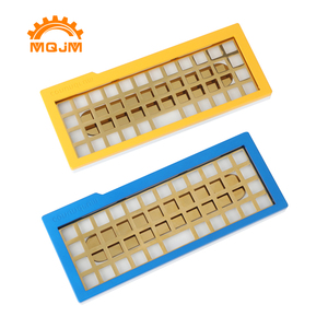 CNC Aluminum SS Brass acrylic keyboard part OEM custom mechanical keyboard case plastic aluminium CNC Machining