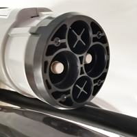 Chargeur rapide DC Bluesky 82KW à triple sortie avec commande à distance CCS2 réglable 750V-1000V pour tous les modèles de véhicules électriques