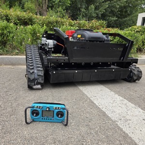 <span class=keywords><strong>Tondeuse</strong></span> <span class=keywords><strong>à</strong></span> <span class=keywords><strong>gazon</strong></span> électrique industrielle <span class=keywords><strong>sans</strong></span> <span class=keywords><strong>fil</strong></span> <span class=keywords><strong>à</strong></span> 4 temps, télécommandée et autopropulsée - Product Image 5