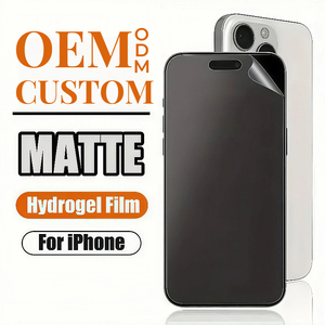 Protection d'écran de confidentialité en <span class=keywords><strong>hydrogel</strong></span>, film anti-espion TPU, couverture intégrale pour iPhone Samsung, protection d'écran de confidentialité universelle pour téléphone - Product Image 1