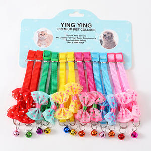 Paquete de 12 Corbatas de Seguridad para Perros Medianos y Gatos, Diseño Moderno y Lujoso, de Poliéster, con Diseño Sólido y Ajustable para el Cuello, en Empaque OEM - Product Image 2