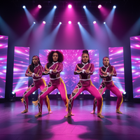 Uniformes de danse majorette avec franges, bottes de majorette, costume de majorette personnalisé pour spectacle sur scène, vêtements de performance