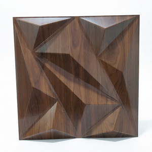 Geometric Pattern Modern Waterproof Soundproof Fluorescent <b>PVC</b> 3D <b>Wall</b> Panels for Bedroom Apartment - Product Image 1