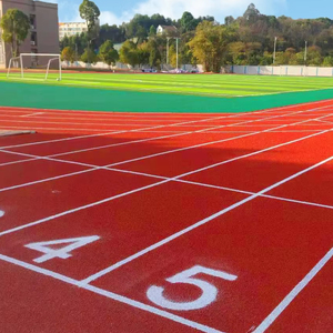 INOLP High Quality Stadium <b>Mat</b> <b>Roll</b> Cost-Effective Synthetic Surface Sandwich Semi-Prefabricated Running Track Carpet Basketball - Product Image 1