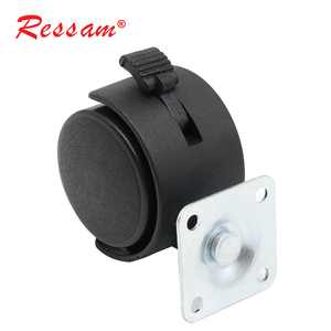 Ressam Factory Furniture Wheel Caster Möbel rolle 1,5 Zoll und 2 Zoll Basic Plastic Caster Wheels - Product Image 6