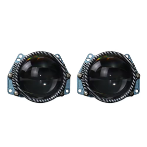 Faro Delantero de Alta Calidad con Lente Bi-Proyector de 3 Pulgadas y 70W, Luz Alta y Baja LED H4, Láser Bi-LED de 3 Pulgadas, Faro para Motocicleta H7 - Product Image 3