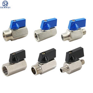 Maßgefertigte 1/4 3/4 2 1/2 3 4 Zoll Messing <span class=keywords><strong>Mini</strong></span>-Kugelhähne mit Innengewinde BSP Miniatur-Kugelhähne für Gas- und Wasseranwendungen - Product Image 1