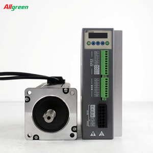 มอเตอร์สเต็ปเปอร์ Allgreen รุ่น LCDA2262C+LC86HV2150 แรงบิด 12 นิวตันเมตร 3 แอมป์ AC150V-250V 2 เฟส Nema 34 แบบวงปิด สำหรับเครื่อง CNC แรงดันสูง - Product Image 1