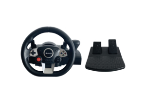 HiCyber Gaming Racing <b>Steering</b> <b>Wheel</b> with Programmable Dual Vibration Motor 270 Rotation USB-A Wired for <b>Switch</b> - Product Image 2