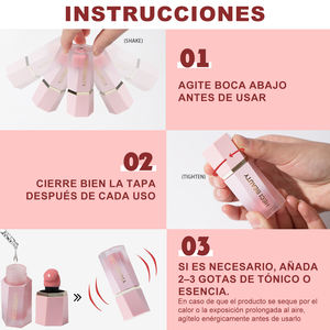 Pigmento vegano a prueba de agua, colorete rosa fuerte en crema, tinte de mejillas de alta calidad, colorete de maquillaje, rubor líquido de marca blanca - Product Image 6