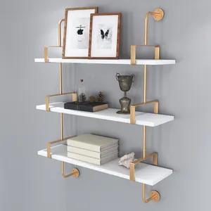 New design Cubicle Mdf Decorative Shelf Wall Floating Shelf/ Hanging Furniture with great price