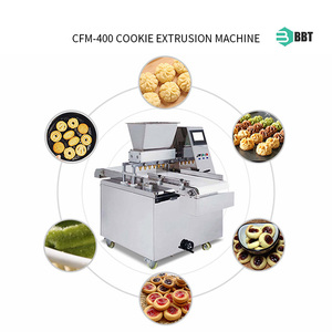 Machine à biscuits au chocolat Extrudeuse Fil Cut Rempli Biscuit Machine <span class=keywords><strong>Sandwich</strong></span> Doux Petit Gâteau À Biscuit Faisant La Machine - Product Image 6