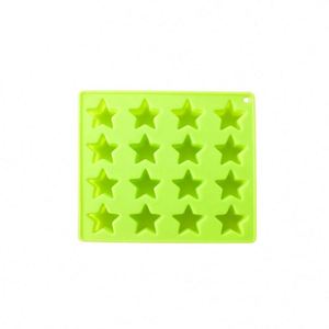Bac à glaçons en silicone en forme d'étoile à 16 trous, OEM ODM, fabricant de glaçons DIY, moule à glace pour la cuisine, fourniture directe d'usine - Product Image 2