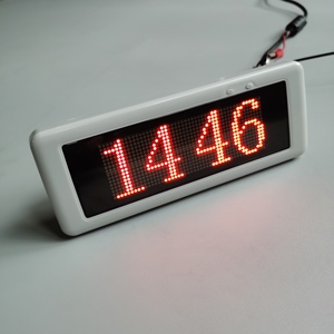 Xe buýt HLV phụ tùng ô tô led thời gian ngày Nhiệt độ Tốc độ hiển thị điện tử xe buýt kỹ thuật số Đồng hồ - Product Image 1