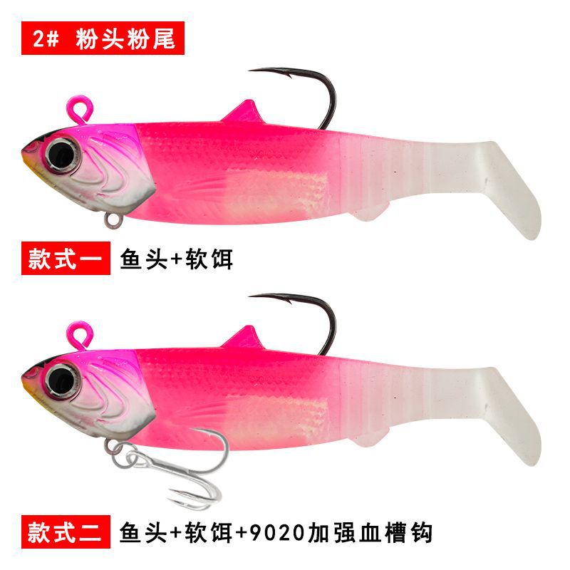 2 Pink head and pink tail