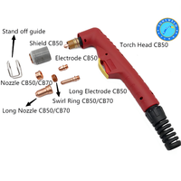 Électrode de buse longue Trafimet CB50 pour torche de découpe plasma CB50