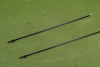 Tige d'extension en aluminium de 2000mm pour l'aide à l'entraînement au golf, pôle télescopique pour simulateur de golf, entraînement adapté aux débutants