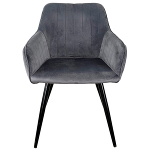 Silla de Comedor de Terciopelo Moderna y Lujosa para Restaurante, Tapizada, para Mesa de Cocina, Venta al Por Mayor - Product Image 2