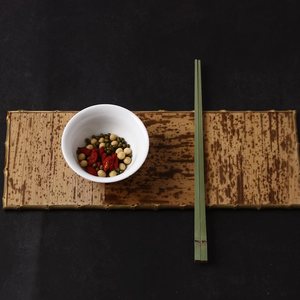 Palillos de bambú creativos minimalistas de estilo japonés hechos a mano, palillos cuadrados puntiagudos, palillos para parejas, para el hogar - Product Image 3