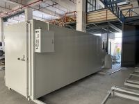 Four de cuisson industriel à poudre métallique de grande taille Ailin, nouvelle arrivée, chariot, moteur électrique/diesel/GPL/gaz, brûleur haute puissance