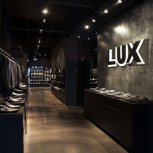 Estante de exhibición comercial para tienda de ropa de gama alta para hombres, tienda de ropa Boutique, muebles, diseño de estante de exhibición al por menor - Product Image 6