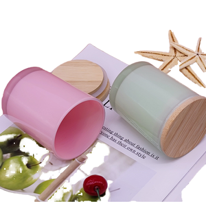 Huile essentielle <span class=keywords><strong>de</strong></span> parfum Amber Cup, luxe, 100% cire <span class=keywords><strong>de</strong></span> soja parfumée, bougie en verre, biologique, écologique, Saint-Valentin - Product Image 6