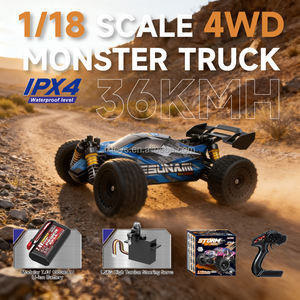 Lucky Toys - <span class=keywords><strong>Coche</strong></span> de Control Remoto Todoterreno Personalizado de 70 km/h, 4x4, Escala 1:18, con Luces - Product Image 4