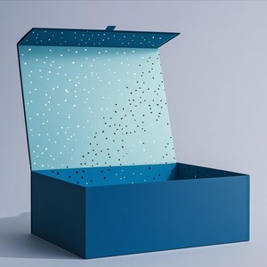 <b>Magnetic</b> <b>gift</b> <b>box</b> with logo packaging <b>box</b>, customizable according to needs - Product Image 5