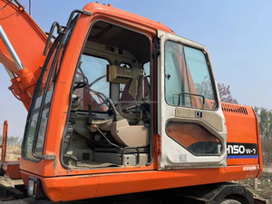 Excavatrice sur pneus Doosan DH150 DH150W d'origine coréenne/Excavatrice sur pneus d'occasion DOOSAN DH150w-7 de 15 tonnes à bas prix - Product Image 3