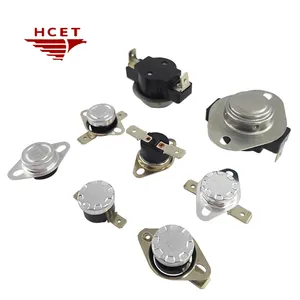 HCET Safety Standard KSD307 KSD306 Electronic Water Heater Temperature Thermostat Switch for Appliance Parts