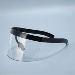 अनुकूलित फैशन एक टुकड़ा अधिक आकार खेल गॉगल विंडप्रूफ धूल-प्रूफ फोमिंग गोल्स - Product Image 2