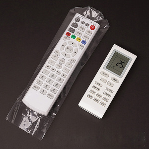 <span class=keywords><strong>50</strong></span> pièces pochette d'emballage rétractable en <span class=keywords><strong>PVC</strong></span> télécommande sac de Film rétractable thermoscellable Transparent - Product Image 5