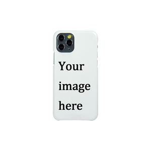 Custodia per <span class=keywords><strong>iPhone</strong></span> serie 11/12/<span class=keywords><strong>13</strong></span>/14/15/16/17 bianca opaca rigida con rivestimento per sublimazione di alta qualità - Product Image 1