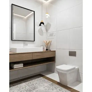 Hangzhou Vermont australie Style gris et noir petits ensembles de vanité de salle de bain Design pour la maison utilisé
