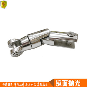 Conector de Anclaje de Tres Secciones de 10/12 mm, Acero Inoxidable 316, Accesorios de Herraje Marino para Yates y Aplicaciones Marinas - Product Image 5