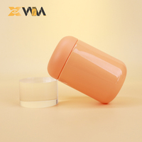 Pot d'emballage en plastique de haute qualité, personnalisable en couleur, pour capsules, pilules, protéines en poudre, avec bouchon à vis