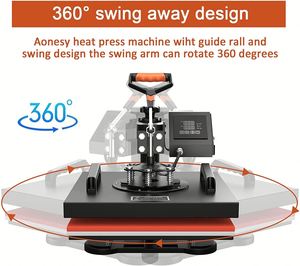 Heat Transfer Presses Are the Perfect Solution for Small Business the Machine Can Transfer T-<b>Shirt</b> Mouse Pad Puzzle Photo <b>Frame</b> - Product Image 6