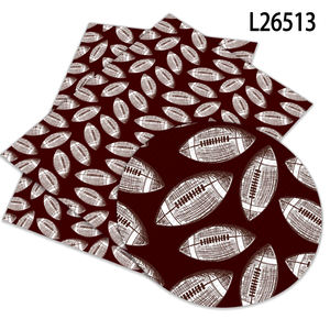 Modello di Football americano rotolo di pelle <span class=keywords><strong>per</strong></span> fiocchi fogli <span class=keywords><strong>per</strong></span> materiali fatti a mano stampati artigianali croce ecopelle 30x136cm - Product Image 5