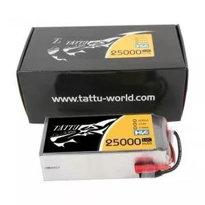 Batería de Polímero de Litio TATTU Edición Alto Voltaje 25000mah 6S 22.8v 10C, Accesorios para Drones, Gran Venta - Product Image 5