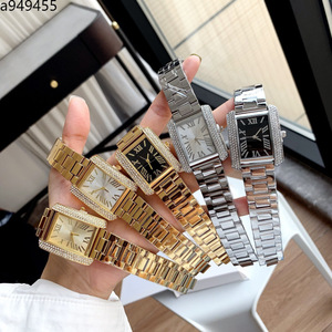 <span class=keywords><strong>Orologio</strong></span> da donna alla moda stile influencer, <span class=keywords><strong>orologio</strong></span> da uomo al quarzo con quadrante quadrato e diamanti, alla moda - Product Image 1