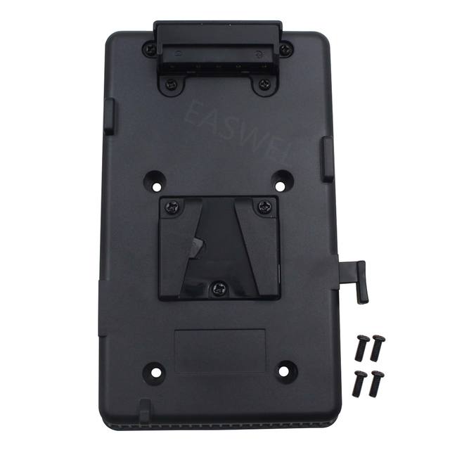 New V Mount Lock D-Tap BP Battery Plate Adapter for Camera Monitor Power Supply