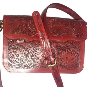 Sacs à bandoulière en cuir véritable de haute qualité BS INTERNATIONAL, fermeture à glissière, logo brodé, imprimés animaliers imperméables - Product Image 5