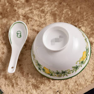 Assiettes plates en porcelaine nordique luxueuses et bols au design élégant, durables et en stock pour les mariages et les restaurants - Product Image 5