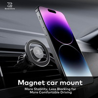 Support de téléphone magnétique pour voiture, support d'évent rotatif 360 pour voiture, support de voiture magnétique super puissant