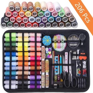 Kits de <span class=keywords><strong>couture</strong></span> en tissu, accessoires pour hôtel, boîte, bricolage, livraison gratuite, 206 pièces - Product Image 1