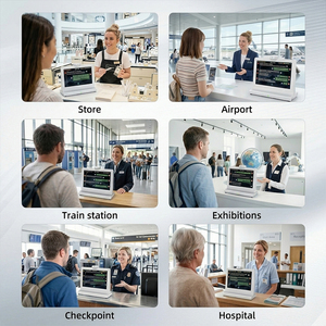 Traducteur intelligent à <span class=keywords><strong>double</strong></span> écran tactile de 10 pouces, traduction vocale instantanée avec 144 langues pour les réunions, les affaires et l'apprentissage - Product Image 6