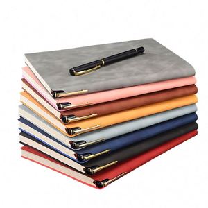 Venta al por mayor 2021 planificador de finanzas impresión personalizada 96 hojas de cuero PU tamaño A5 logotipo personalizado Oficina espiral diario hojas sueltas regalo - Product Image 1